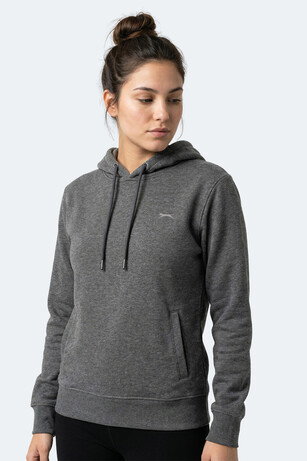 Slazenger KEZIO I Kadın Antrasit Sweatshırt