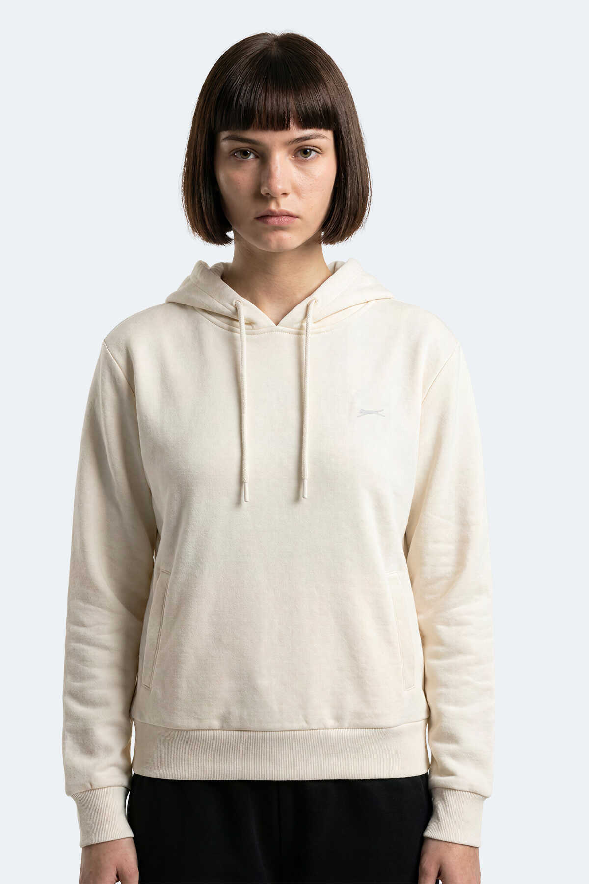 Slazenger - Slazenger KEZIO I Kadın Ekru Sweatshırt