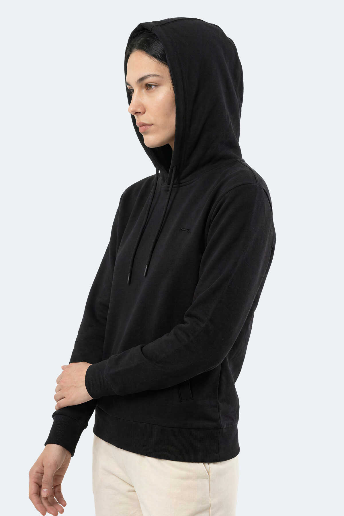 Slazenger KEZIO I Kadın Siyah Sweatshırt - 5