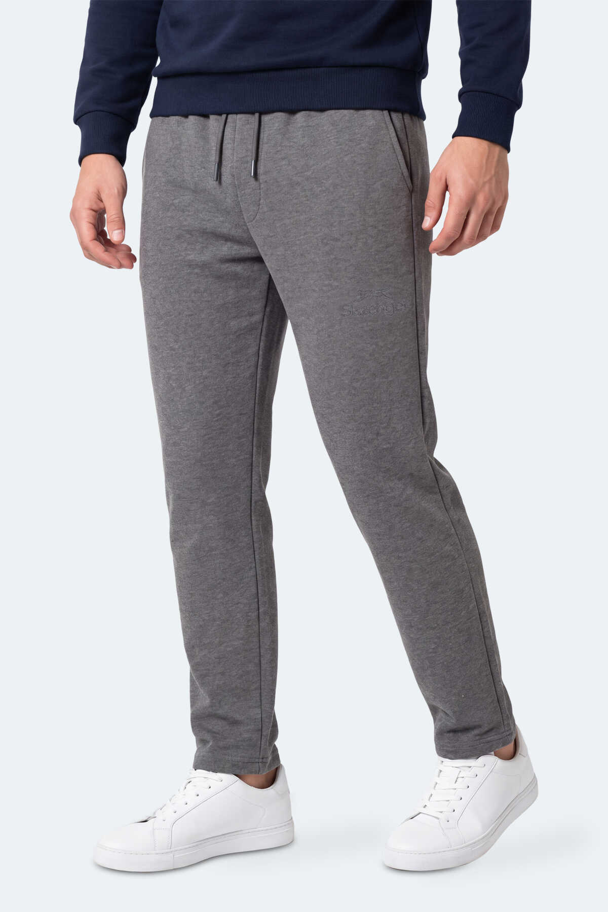 Slazenger - Slazenger KEZRA I Erkek Antrasit Eşofman Altı