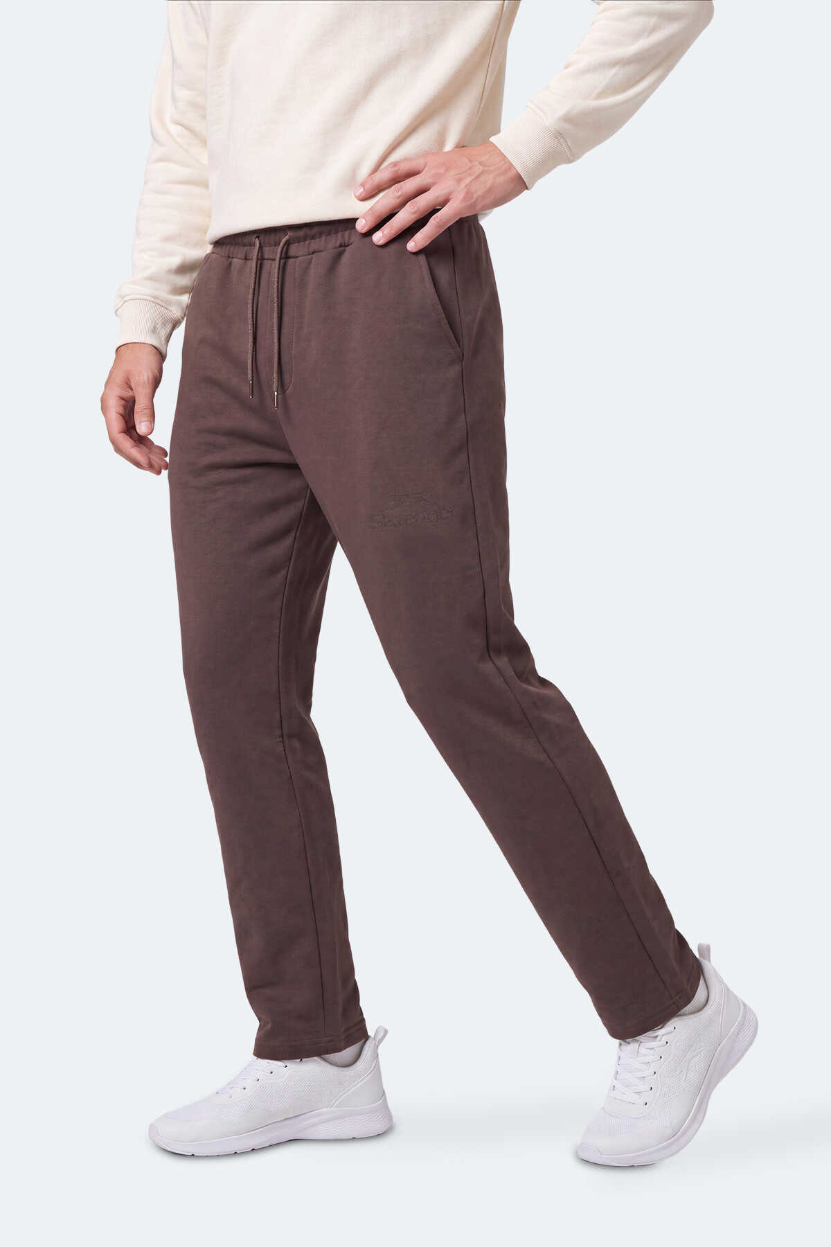 Slazenger - Slazenger KEZRA I Erkek Kahve Eşofman Altı