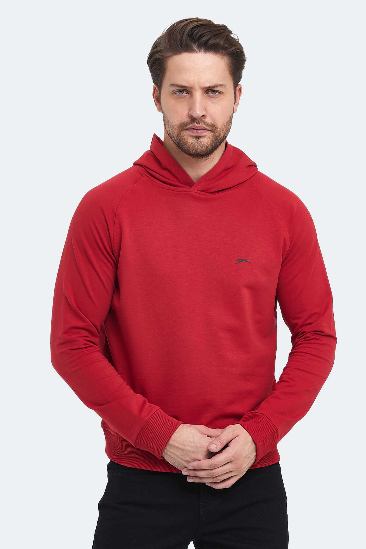 Slazenger - KICKER Erkek Sweatshirt Kırmızı