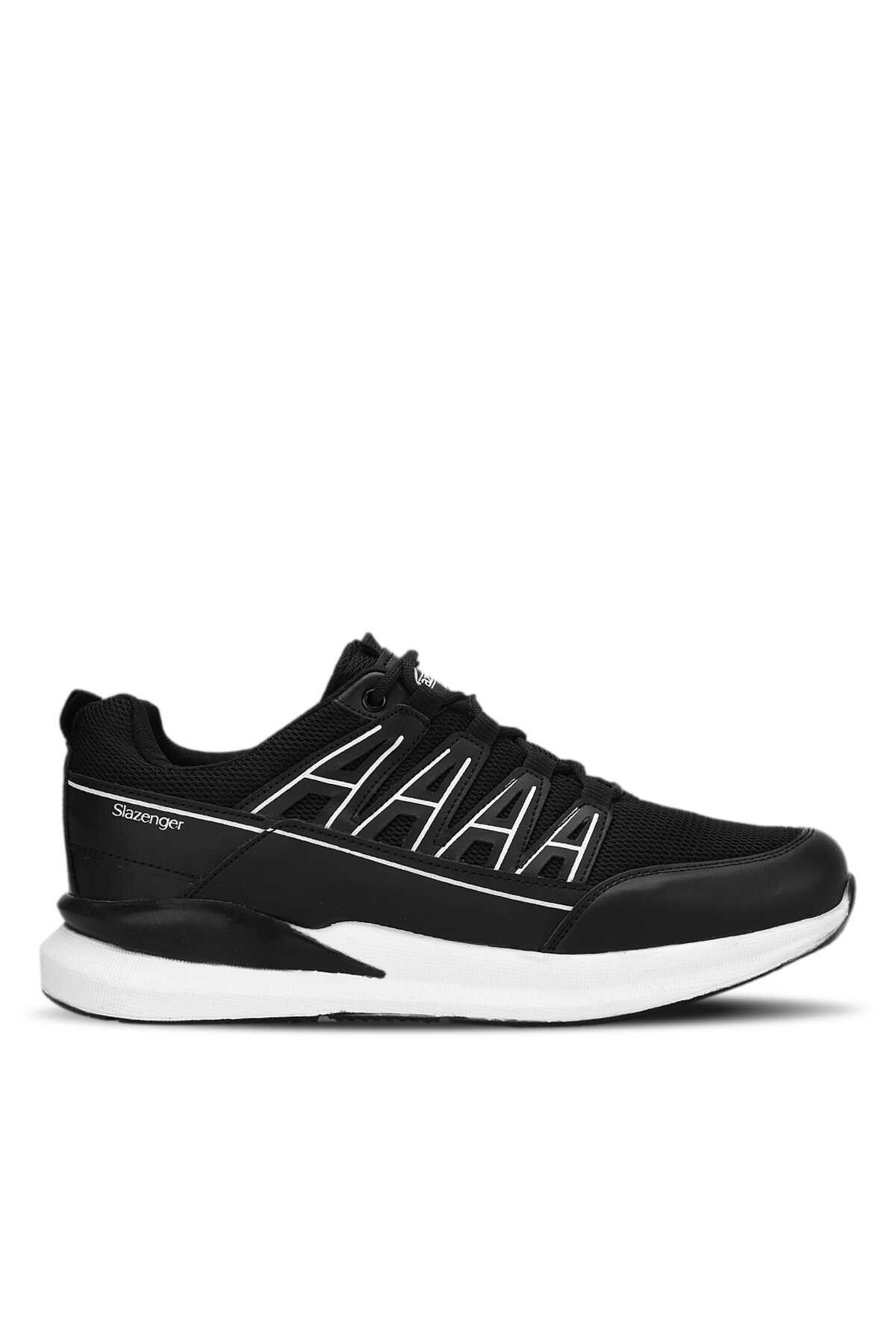 Slazenger - Slazenger KIERA I Sneaker Erkek Ayakkabı Siyah / Beyaz
