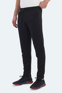 Slazenger - Slazenger KIERON I Erkek Cepli Dar Paça Siyah Eşofman Altı Slazenger - Slazenger KIERON I Erkek Cepli Dar Paça Siyah Eşofman Altı