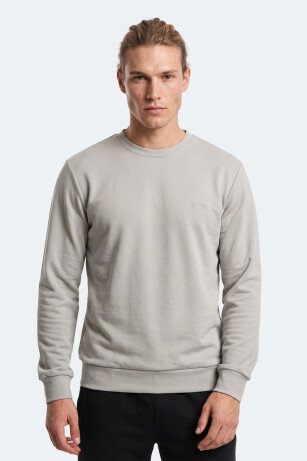 Slazenger KINAL I Erkek Gri Sweatshırt