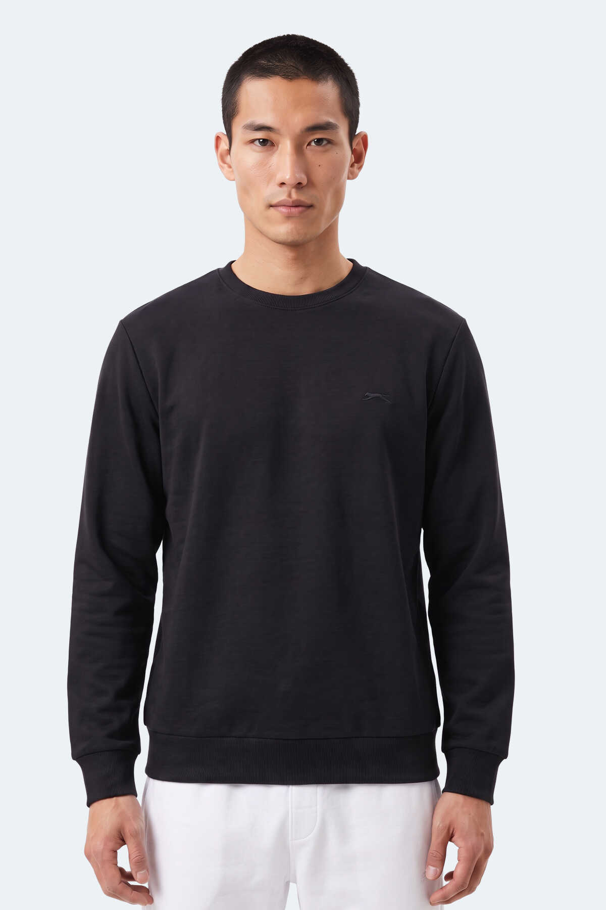 Slazenger KINAL I Erkek Siyah Sweatshırt (1)