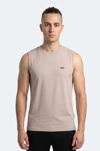 Slazenger - Slazenger KINGSHILL Erkek Taş Gri Tişört