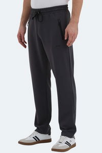 Slazenger - Slazenger KINGSTOR I Erkek Fermuar Cepli Antrasit Eşofman Altı