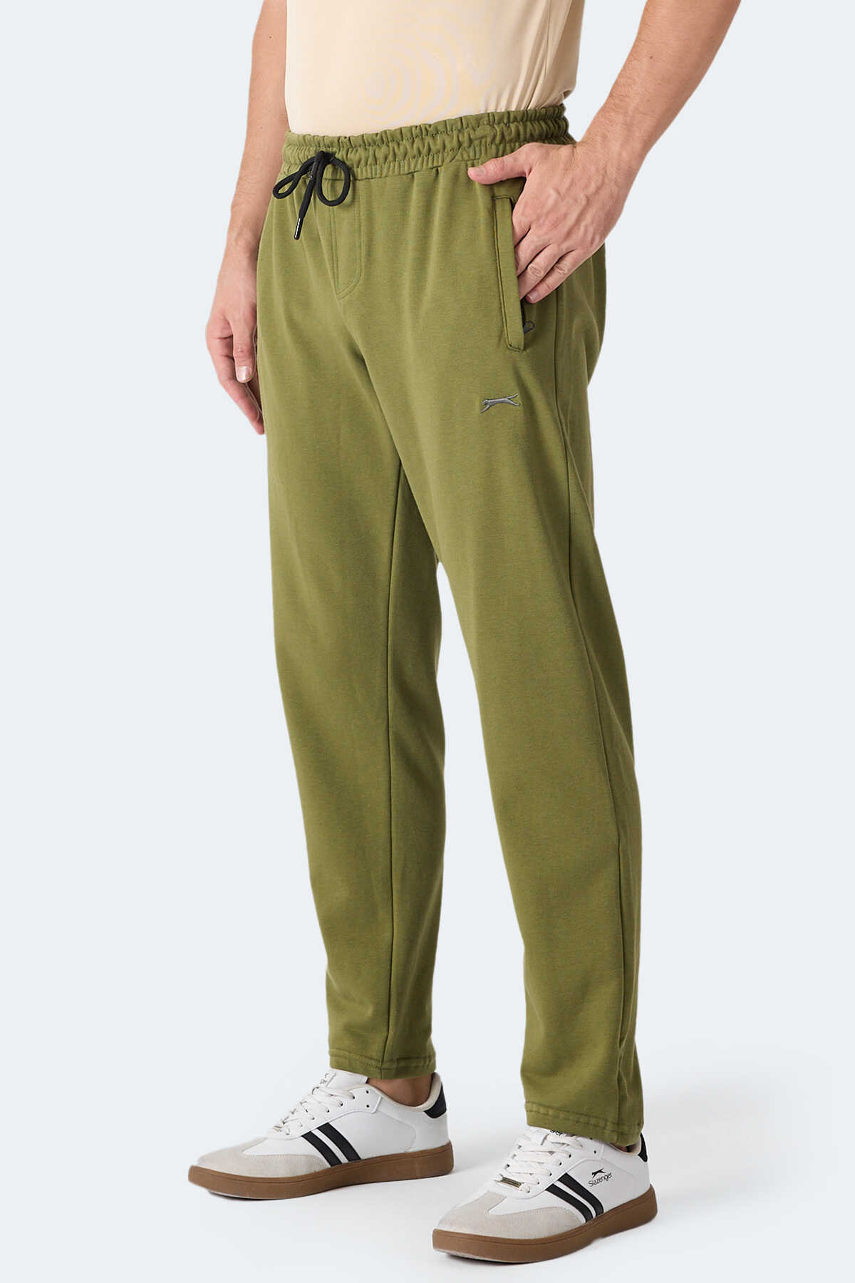 Slazenger - Slazenger KIRABO IN Erkek Haki Eşofman Altı