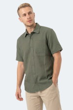 Slazenger - Slazenger KIRTIDA Erkek Haki Gömlek