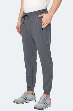 Slazenger KISHA IN Erkek Cepli Koyu Gri Eşofman Altı 