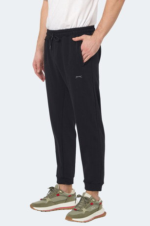 Slazenger KISHA IN Erkek Cepli Siyah Eşofman Altı 