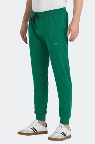 Slazenger KISHA IN Erkek Cepli Yeşil Eşofman Altı 