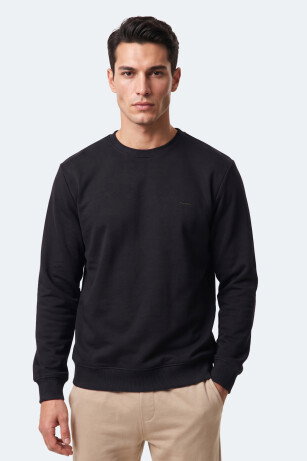 Slazenger KLAHAN I Erkek Siyah Sweatshırt
