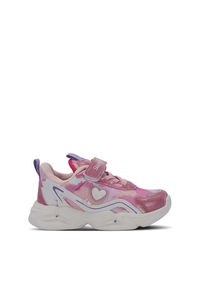 Slazenger - Slazenger KLARION Kız Çocuk Cırt Cırtlı Işıklı Taban Pembe Günlük Spor Ayakkabısı Slazenger - Slazenger KLARION Kız Çocuk Cırt Cırtlı Işıklı Taban Pembe Günlük Spor Ayakkabısı