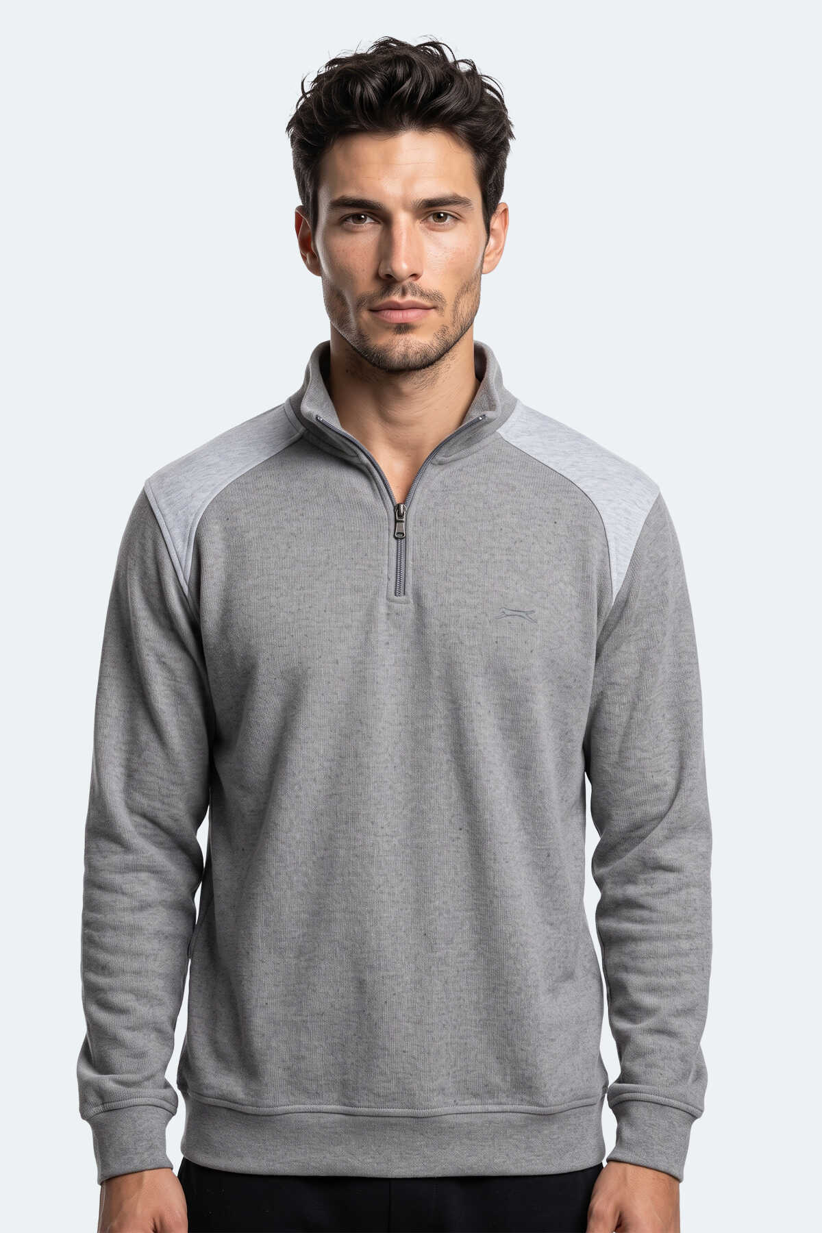 Slazenger KLASS I Erkek  Antrasit Sweatshırt (1)