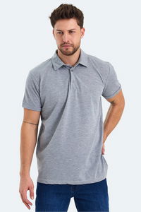 Slazenger - Slazenger KLASSE IN Erkek Gri Tişört