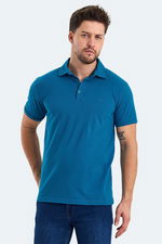 Slazenger - Slazenger KLASSE IN Erkek Polo Yaka Indigo Tişört Slazenger - Slazenger KLASSE IN Erkek Polo Yaka Indigo Tişört