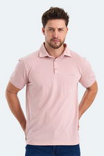 Slazenger - Slazenger KLASSE IN Erkek Polo Yaka Pudra Tişört Slazenger - Slazenger KLASSE IN Erkek Polo Yaka Pudra Tişört