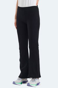 Slazenger - Slazenger KNOXY IN Kadın Bol Paça Siyah Eşofman Altı Slazenger - Slazenger KNOXY IN Kadın Bol Paça Siyah Eşofman Altı