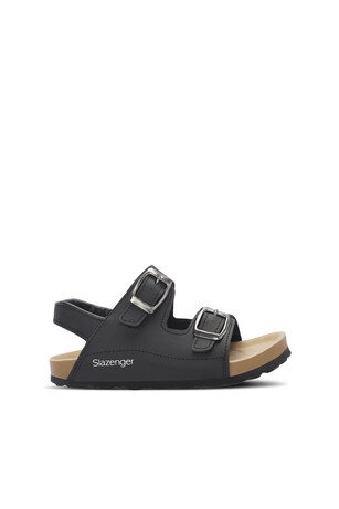 Slazenger KOBBY Unisex Çocuk Siyah Sandalet