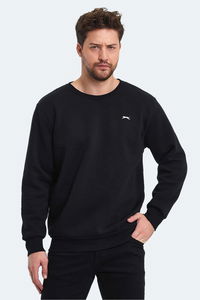 Slazenger - Slazenger KONNOR IN Erkek Siyah Sweatshırt Slazenger - Slazenger KONNOR IN Erkek Siyah Sweatshırt