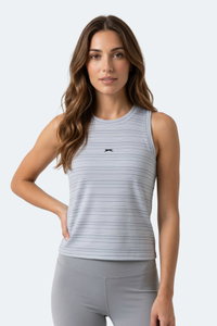 Slazenger - Slazenger KOREY Kadın Kolsuz Beyaz Tişört