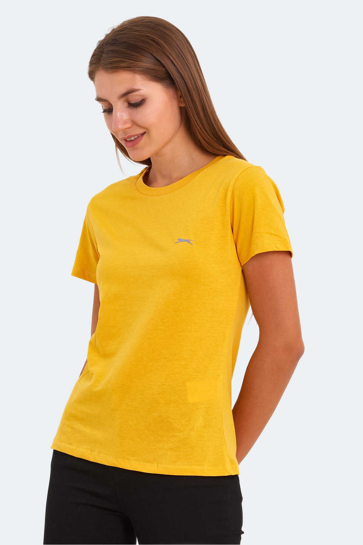 Slazenger - KORNELI I Kadın T-Shirt Hardal