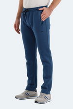 Slazenger - Slazenger KORSA IN Erkek Cepli Indigo Eşofman Altı