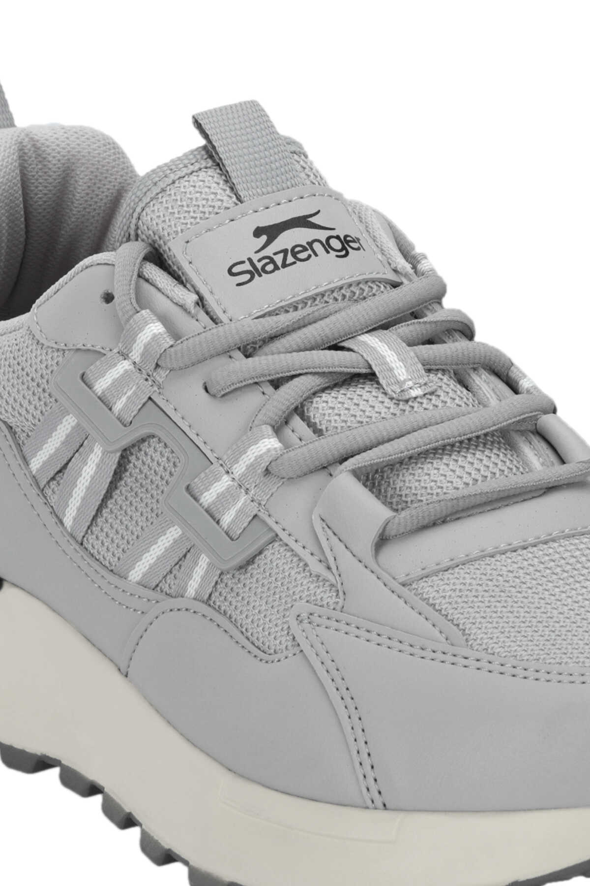 Slazenger KORST Erkek Gri Koşu & Yürüyüş Spor Ayakkabısı - 4