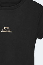 Slazenger - Slazenger KOSTA Kadın Siyah Tişört