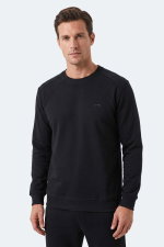 Slazenger - Slazenger KOVAN I Erkek Siyah Sweatshırt