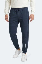 Slazenger - Slazenger KOX I Erkek Cepli Slim Fit Lacivert Eşofman Altı