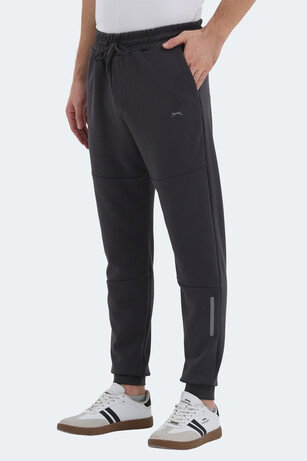 Slazenger KOX I Erkek Cepli Slim Fit Koyu Gri Eşofman Altı 