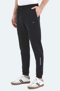 Slazenger - Slazenger KOX I Erkek Siyah Eşofman Altı