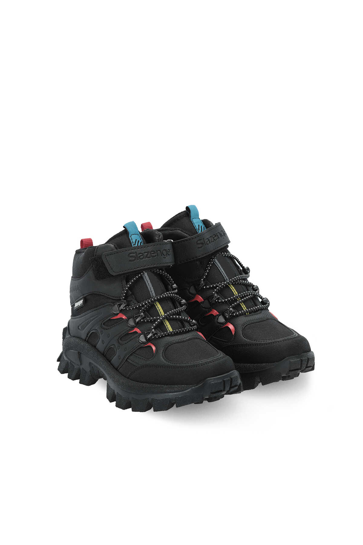 Slazenger KRAKEN I Unisex Çocuk Siyah / Kırmızı Bot - 2