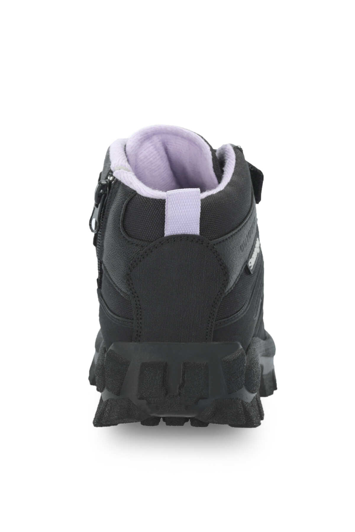 Slazenger KRAKEN I Unisex Çocuk Cırtlı Siyah / Mor Bot - 6