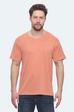 Slazenger - Slazenger KRAKKER Erkek V Yaka Somon Tişört