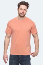 Slazenger - Slazenger KRATER Erkek Somon Tişört Slazenger - Slazenger KRATER Erkek Somon Tişört