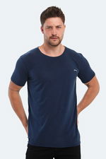 Slazenger - Slazenger KRESTEN I Erkek Lacivert Tişört