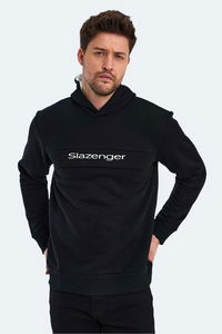 Slazenger - Slazenger KRIS IN Erkek Siyah Sweatshirt