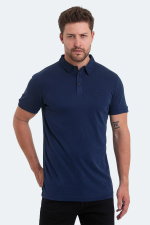 Slazenger - Slazenger KUGGA Erkek Lacivert Tişört