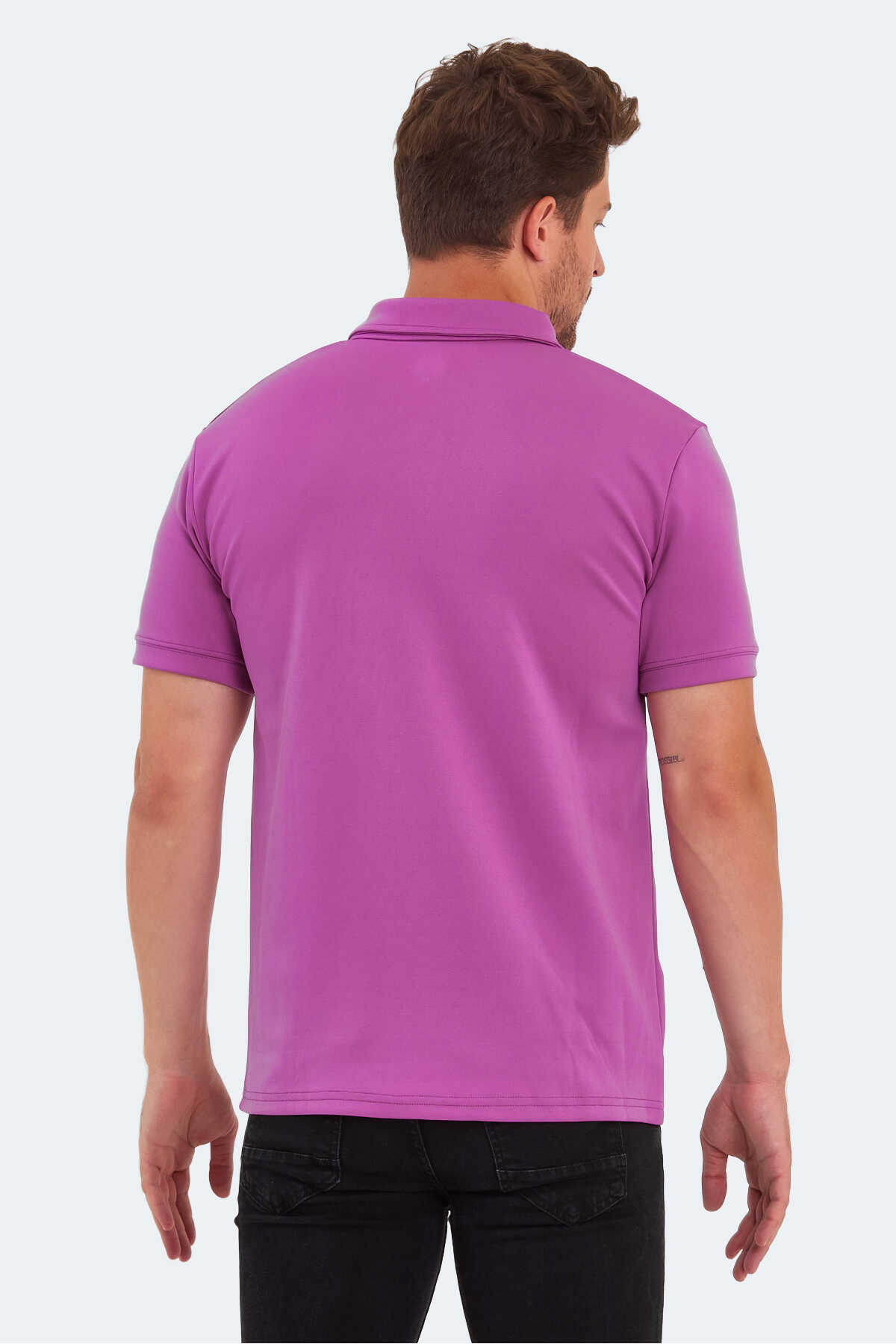 Slazenger KUGGA Erkek Mor Tişört Slazenger KUGGA Erkek Mor Tişört