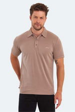 Slazenger - Slazenger KUGGA Erkek Vizon Tişört Slazenger - Slazenger KUGGA Erkek Vizon Tişört