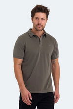 Slazenger - Slazenger KUGGA Erkek Haki Tişört Slazenger - Slazenger KUGGA Erkek Haki Tişört