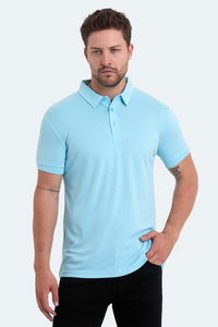 Slazenger - Slazenger KUGGA Erkek Turkuaz Tişört