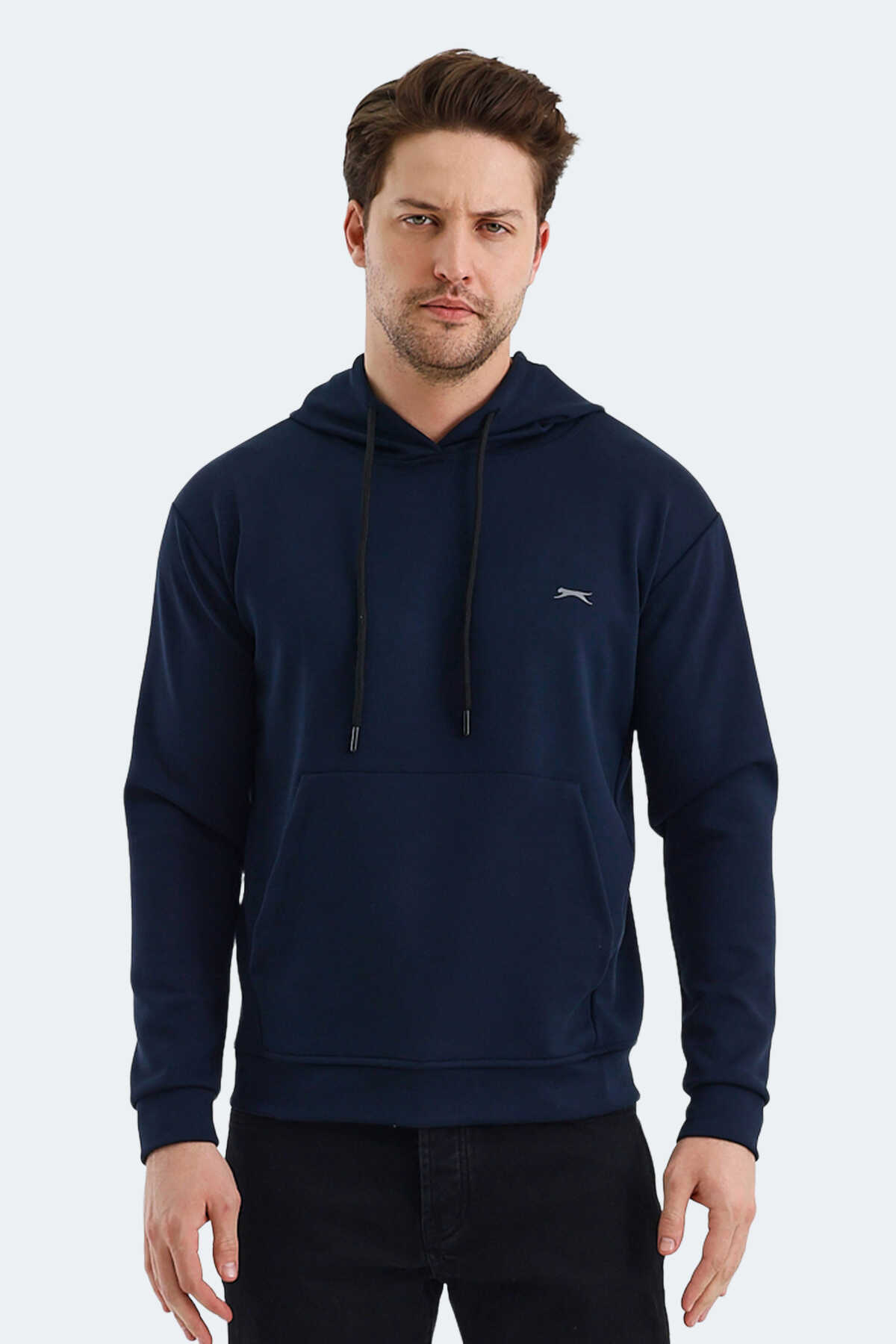 Slazenger - Slazenger KULA I Erkek Sweatshirt Lacivert