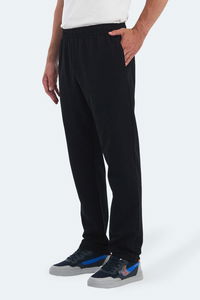 Slazenger - Slazenger KULEBA Erkek Cepli Siyah Eşofman Altı