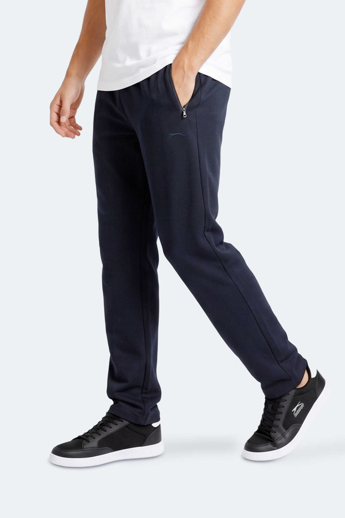 Slazenger KUNOZ I Erkek Lacivert Eşofman Altı - 4
