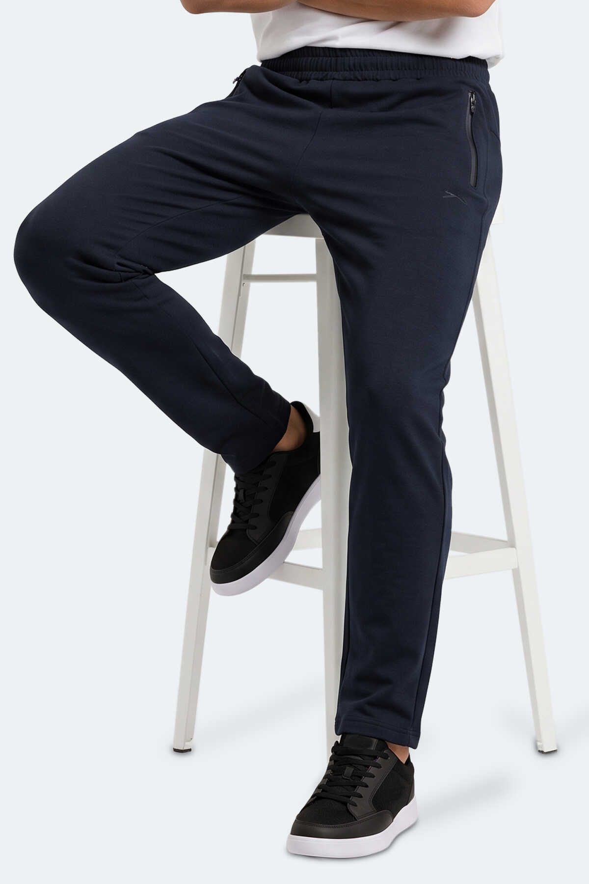 Slazenger KUNOZ I Erkek Lacivert Eşofman Altı - 6